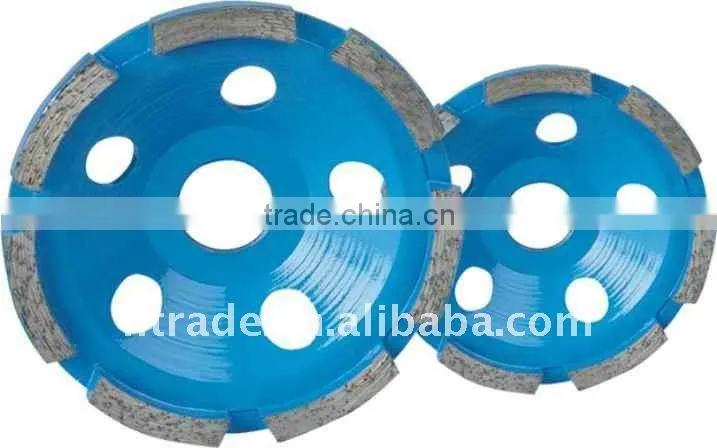 Granite and Mable cutting diamond cup wheel