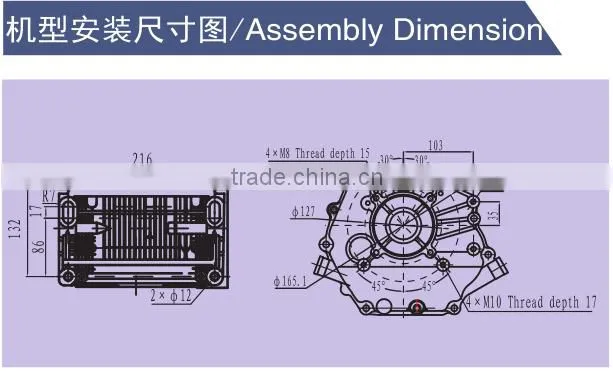 Chinese ohv 168f-1 gasoline engine gx200 6.5hp 5.5hp, manual 168f small gasoline engine, 5.5hp