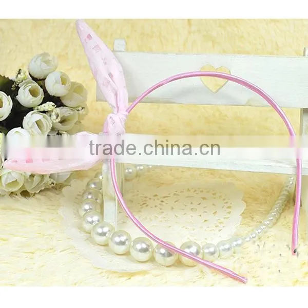 metal fabric rabbit style girls colors alice band