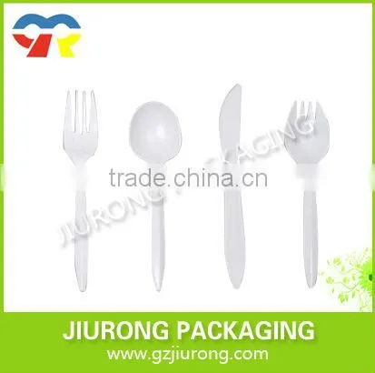 disposable food grade cutlery plastic fork and spoon plastic pick
