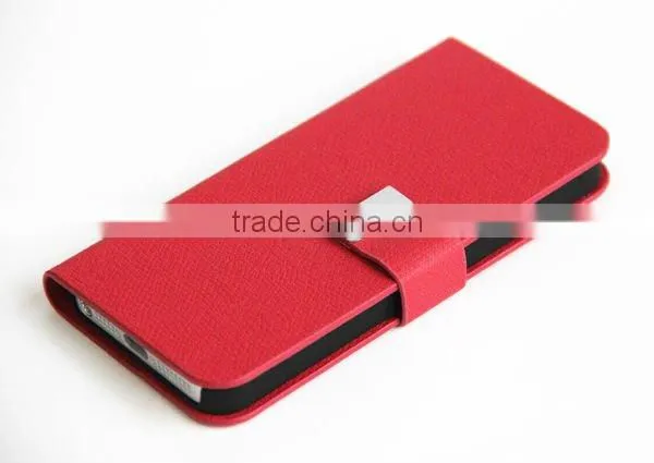 Wallytech hot selling wallet case for iphone 5C 5S