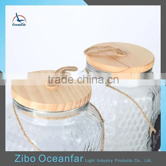 Eco-friendly Twins Glass Jar Set 2 Glass Beverage Dispenser Clear Drink Dispenser Glass With Tap Metal Stand