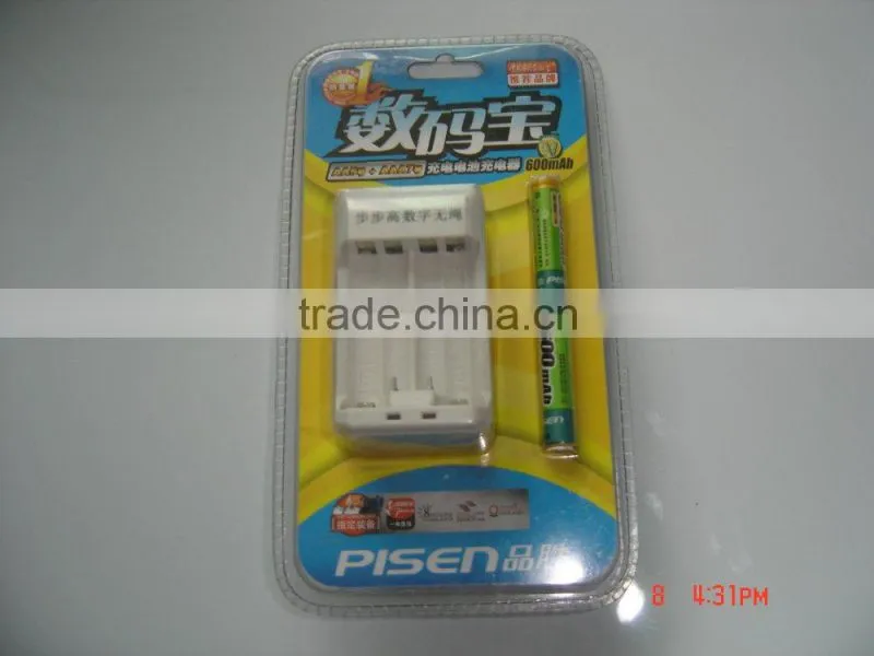 Slide plastic blister packaging
