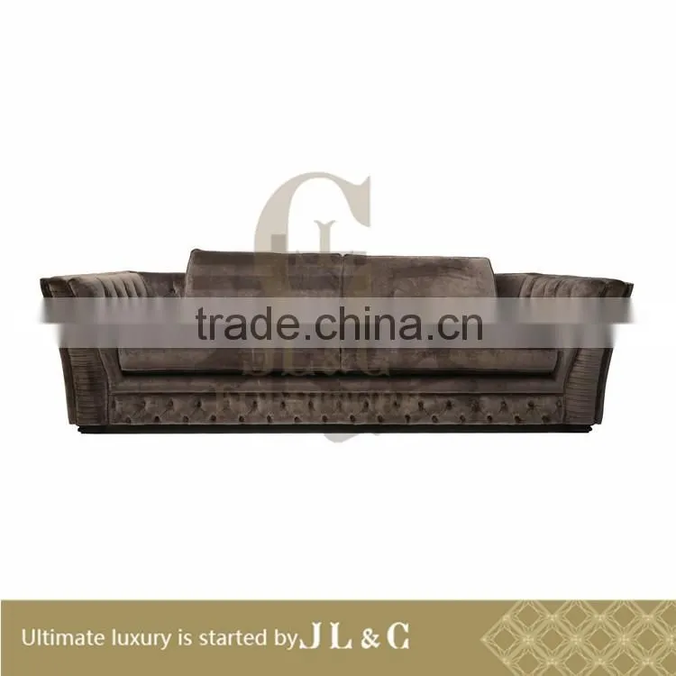 RS02 Three Seat Sofa Set in Living Room From JL&C Luxury Home Furniture Lastest Sofa Designs 2016 (China Supplier)