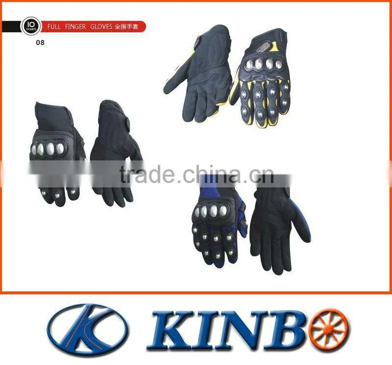 Motorcycle full finger gloves