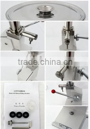 SPX 5-50ml Liquid/Cream/Paste Manual Filling Machine For Small Bottle