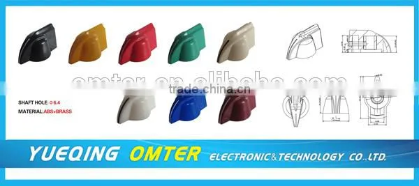 PART NO.:2019(31*16H) ABS plastic knobs