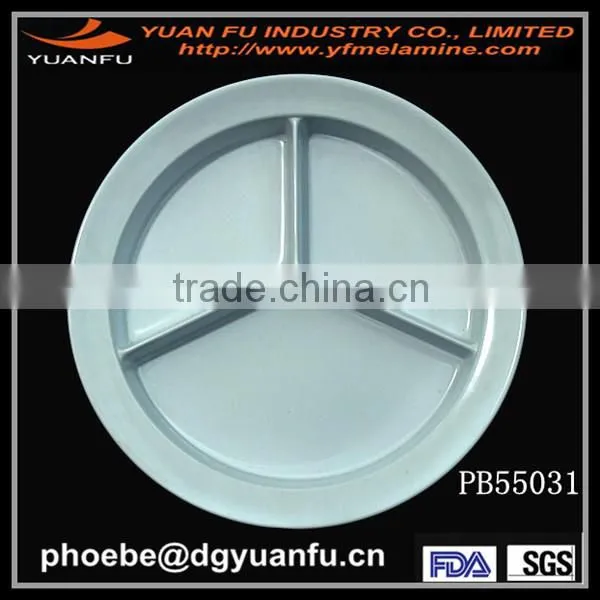 CE / EU,CIQ,FDA,SGS Certification and Plastic,melamine divided tray