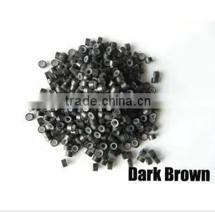 Feather ring micro beads hair extension tool silicone Beads Micro beads Hair Micro Ring Loop Tools 5.0mmx3.0mmx3.0mm