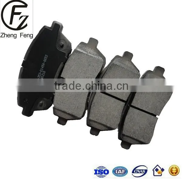 auto spare parts,ceramic,top quality brake pad For FORD Fi esta Brake Pads AE8Z-2001-A D1454
