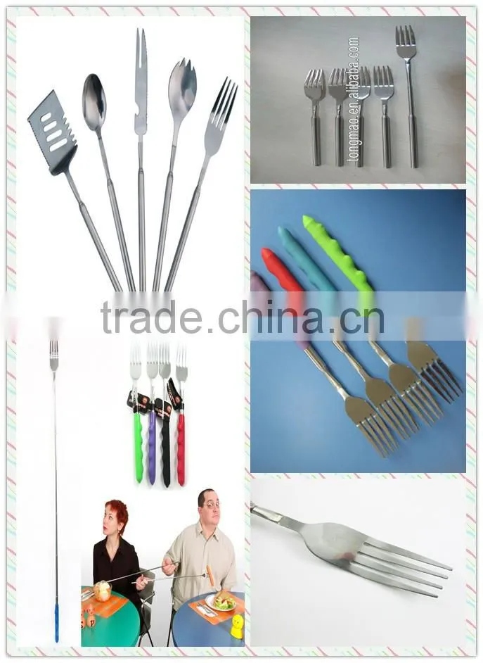 Collapsible Stainless steel tableware fork