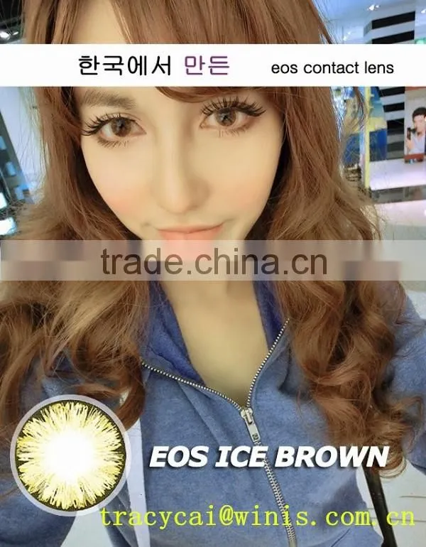 contact lenses cosmetic EOS LUNA Ice II fancy eyes contact lens