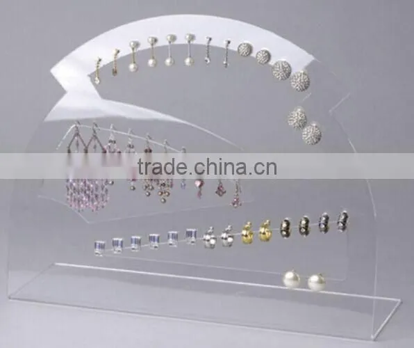 Girl's pop fashion earring display stand jewelry display stand