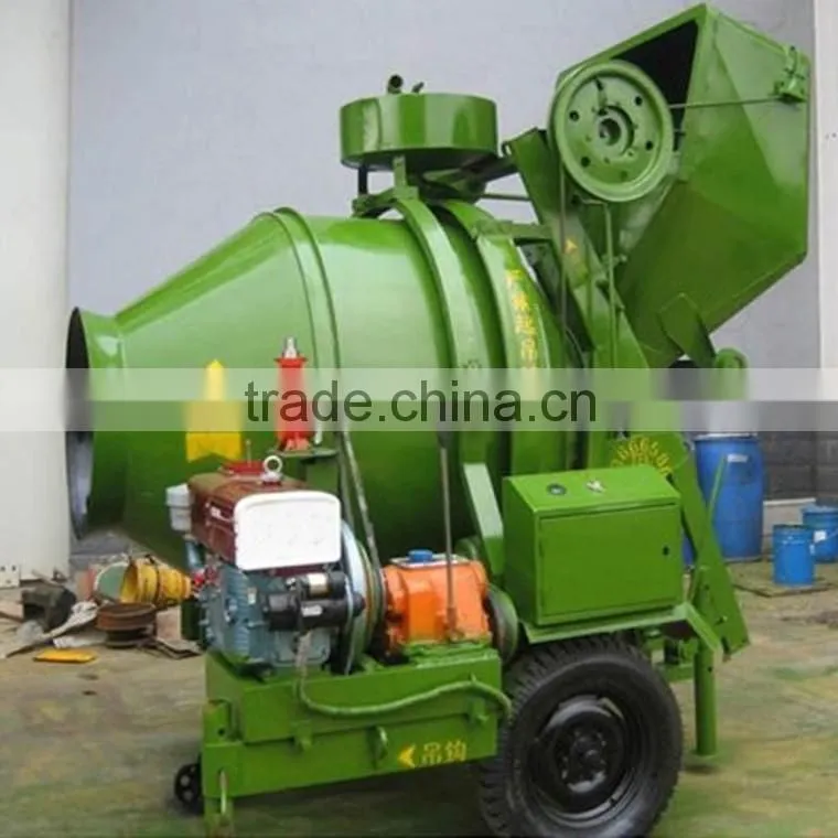 750L Friction rubber Type concrete mixing machine