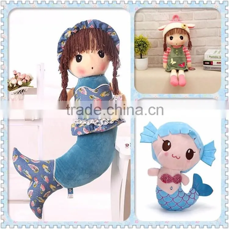 2016 New Custom Child Love Dolls Cute Stuffed Plush Character Doll