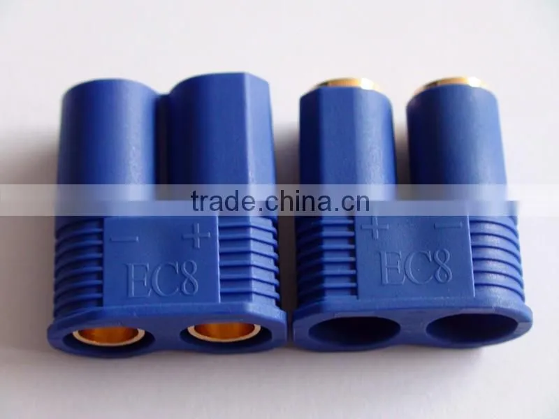 RC connector EC8 gold plated bullet connector for RC hobby