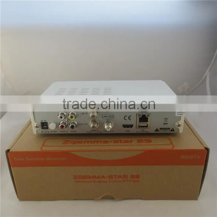 Enigma 2 Linux Zgemma star 2S Satellite Receiver
