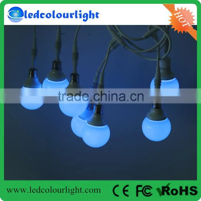 DMX control 80mm led energy saving bulb light