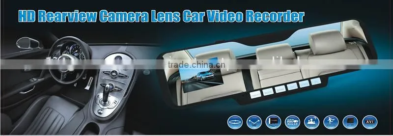 8M CMOS wafer 2.7inch GPS bluetooth 720p hd dvr car camera