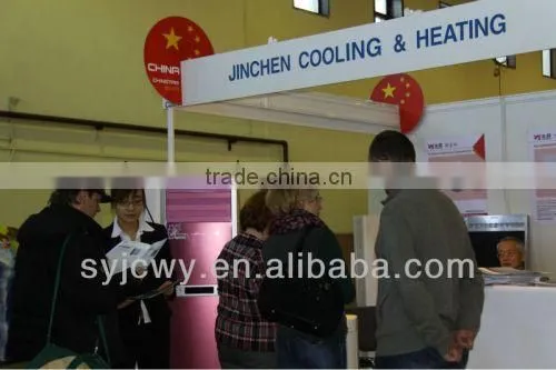 without external machine standing warm air conditioner