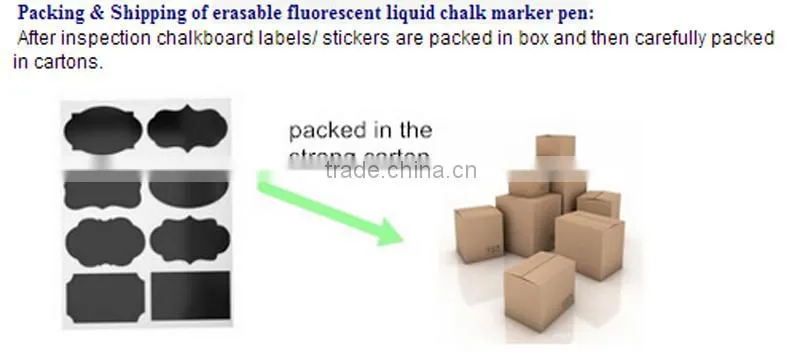 Nice Decorative Removable Adhesive Chalkboard Labels
