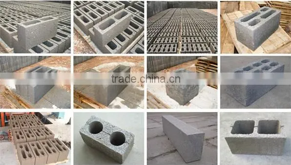 Movable high quality used concrete block making machine for sale