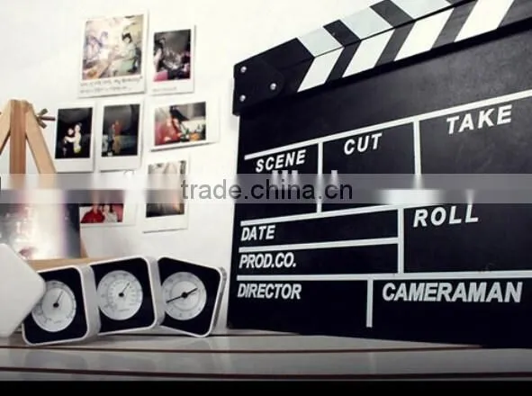 Acrylic film movie clapper board slate ,studio clapboard