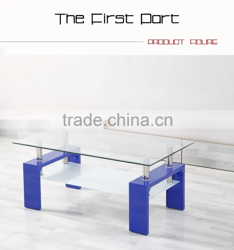 Used coffee table with MDF legs