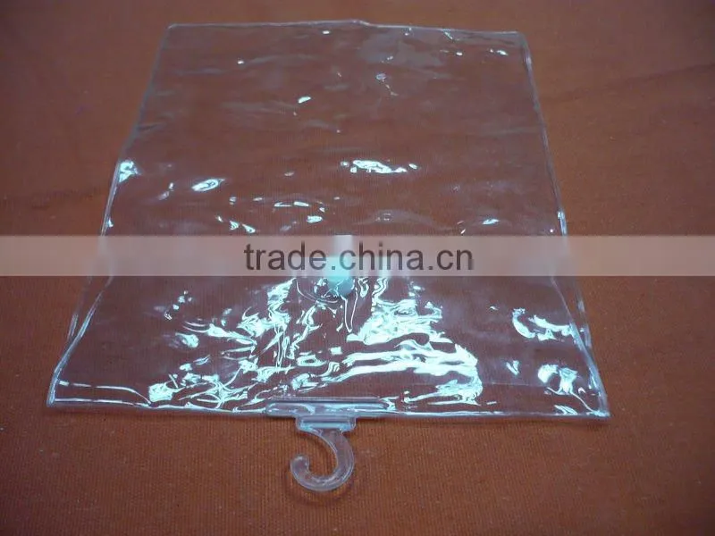 2012 vintage transparent pvc packing bag