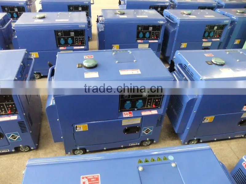 DG8500 6.5KVA Portable Silent Diesel Generator