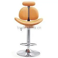 Office Swivel Chair PU Leather Computer Desk Chairs Breakfast Salon Bar Stools
