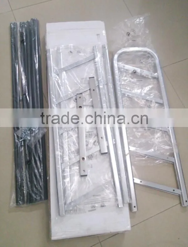 China Factory Chrome Finish Floating 10 Tiers Shoe Display Rack/Tower