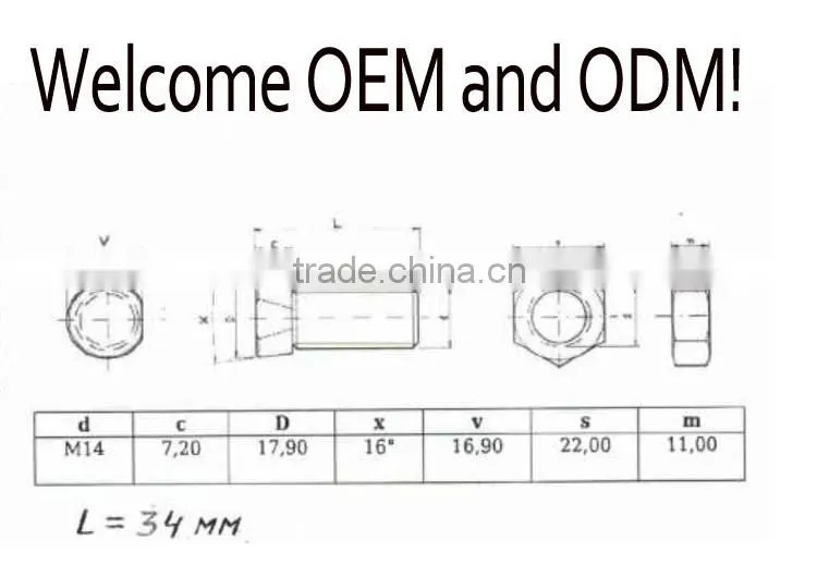 NBFATN With Two Processing Plants Precision electronics security zinc plated screw wheel stud auto fasten