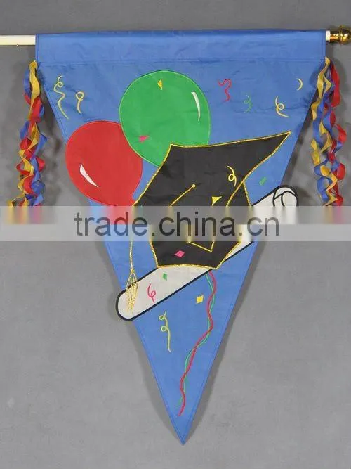 Appliqued flags