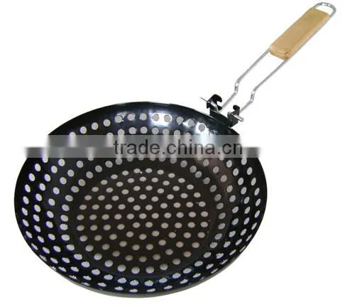 Round Nonstick Grilling Skillet/Roasting Pan, Available in Various Sizes