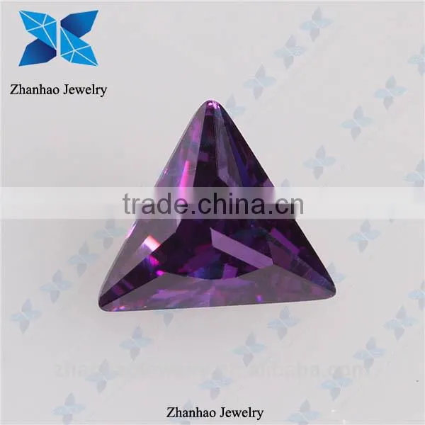 Amethyst triangle loose rough amethyst cheap gemstone