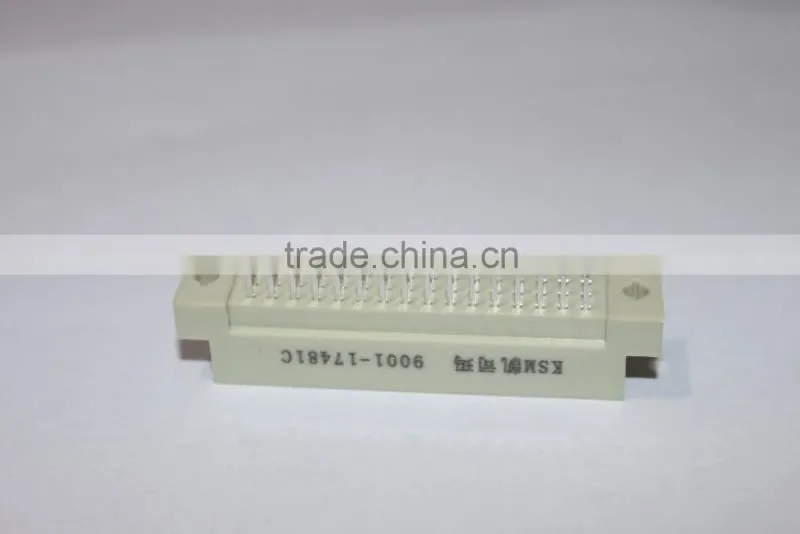 Eurocard connector male v/t 3 row 48 pin