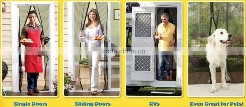Premium Magnetic Screen for Doors and Windows