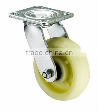 Heavy Duty Pattern Nylon Insulation Fixed Wheels Caster