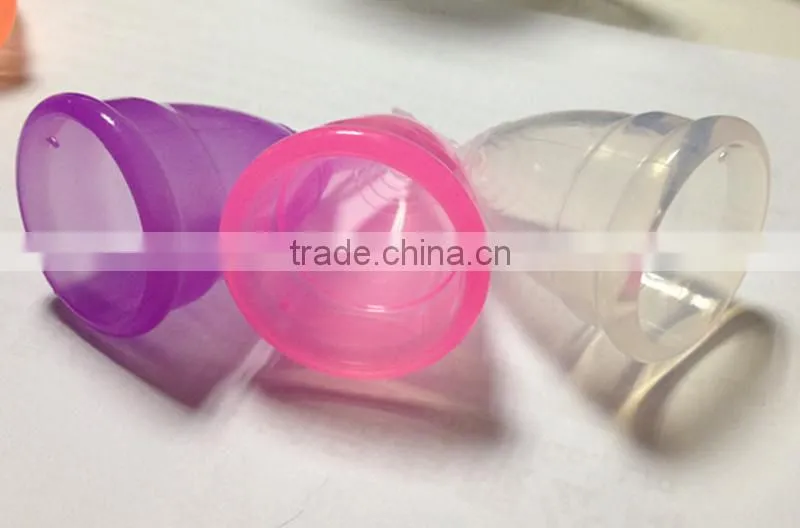 12 Hours Menstruation Protection silicone cup Menstrual Period Cup