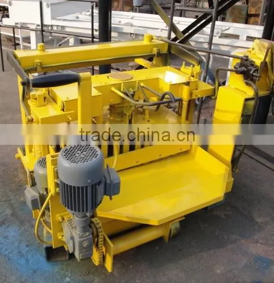 QT40-3A mobile block making machine in Uganda
