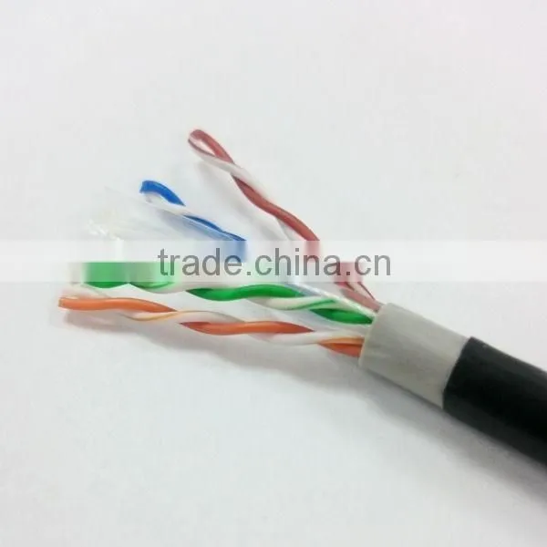 Factory price Cat 6 Unshielded ethernet cable , pure copper conductor, UTP, 305M