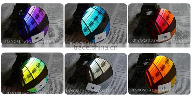 RX lab 1.56 UC/HC/HMC EMI/SHMC/UV400/Revo coating polarized optical resin lens