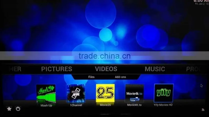Octo Core H.265 Decoder 4K Android IPTV Smart Tv Box