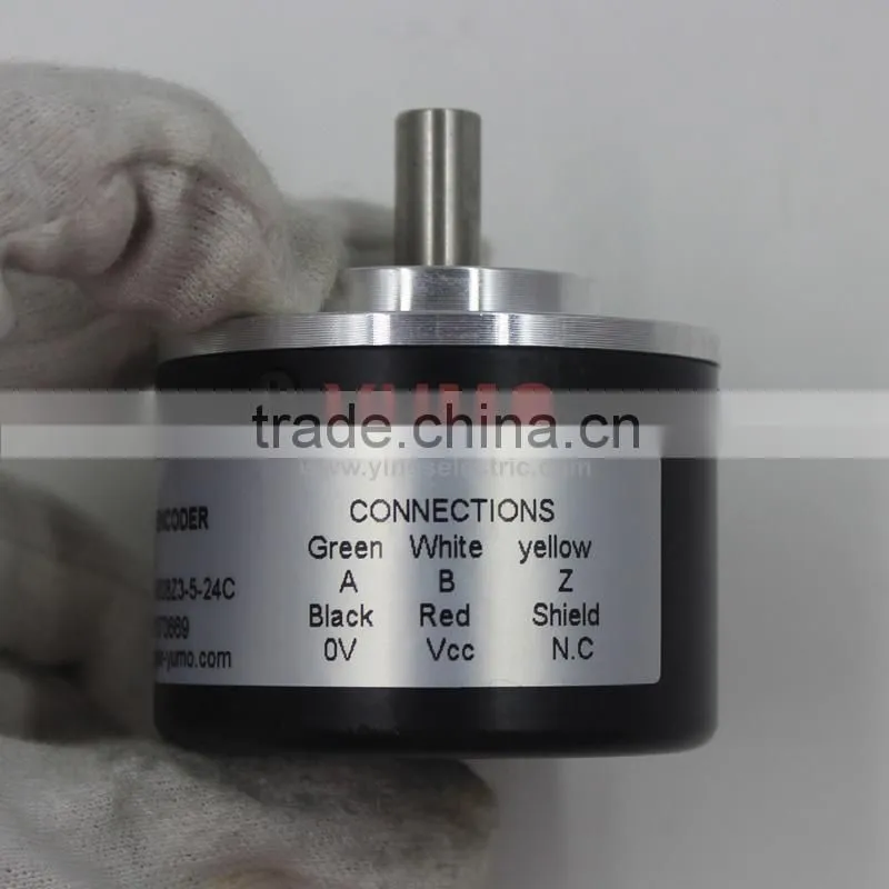 ISC5208 500 phase CNC system Machine Solid shaft encoder optical price incremental rotary encoder