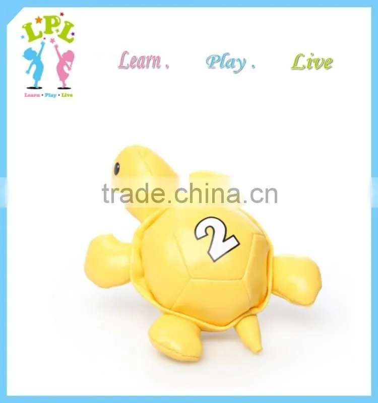 New design eco-friendly juggling ball PU leather hacky sack