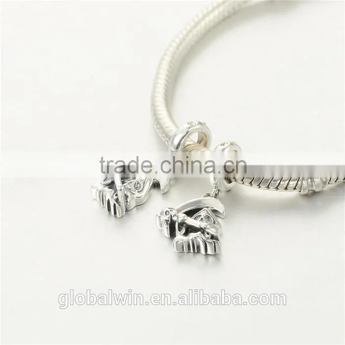Floating Wholesale Engravable Charms European Charm Bracelet Necklace 100% Real 925 Sterling Silver S202 Best Gifts For You Or F