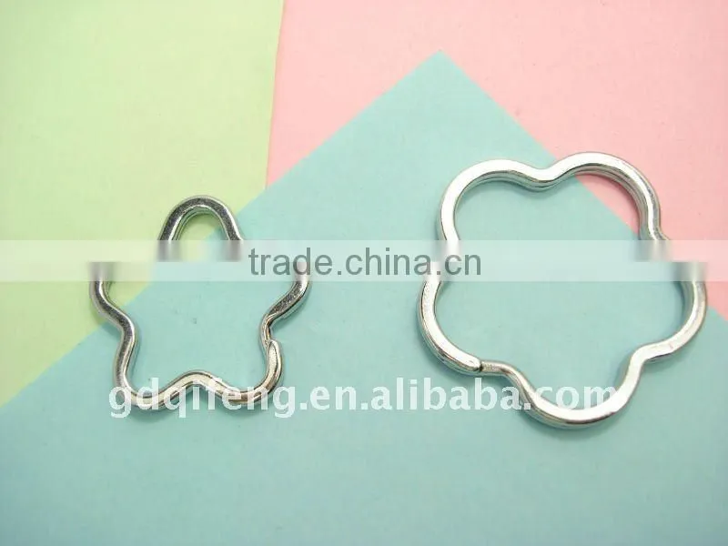 heart shape ring buckle , start shape key ring ,moon shape key ring for hangbags
