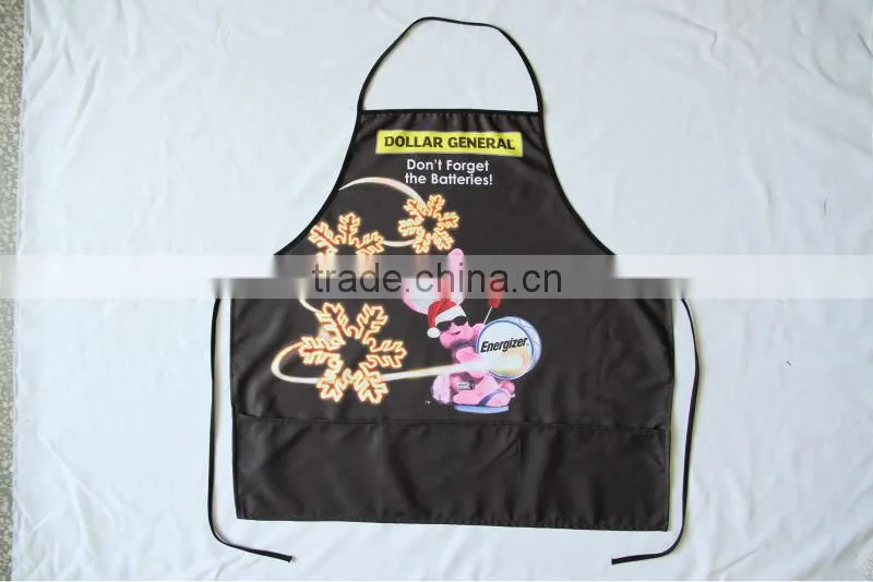 100% polyester sublimation printing adult gift apron