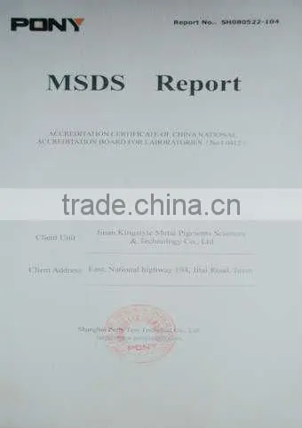 aluminium paste for color masterbatch